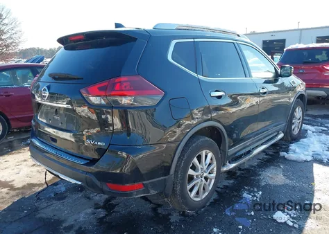 2018 Nissan Rogue Sv из США, поврежденный, VIN KNMAT2MVXJP595199